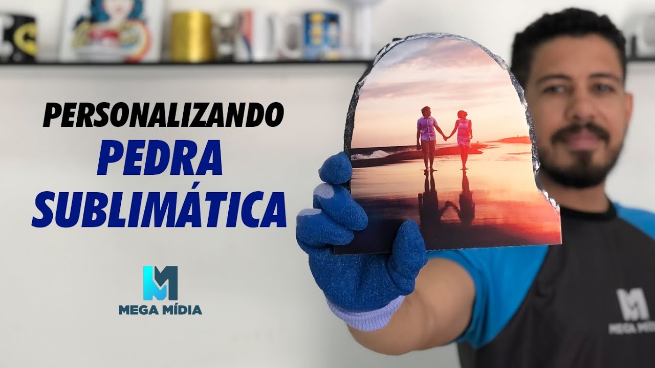 PERSONALIZANDO PEDRA SUBLIMÁTICA