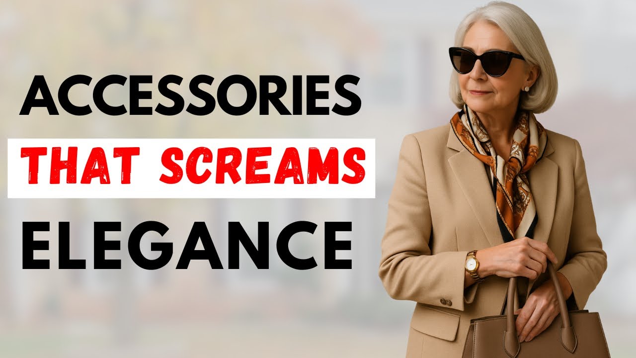 5 Powerful Accessories That Makes Women Over 5O Look Elegant