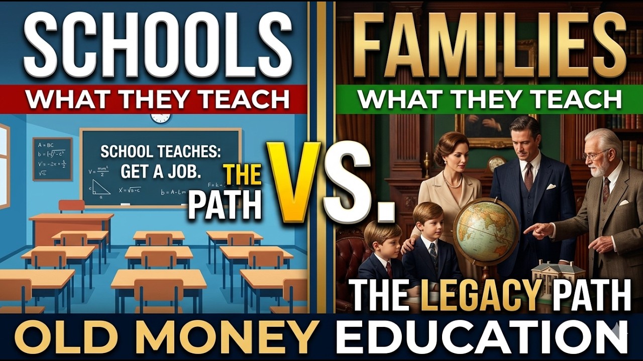 Old Money Education What Schools Teach vs What Fam