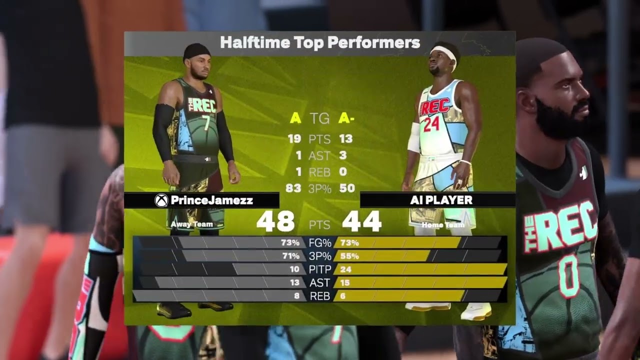 Random Rec with a Realistic Carmelo Anthony Build in 2k26