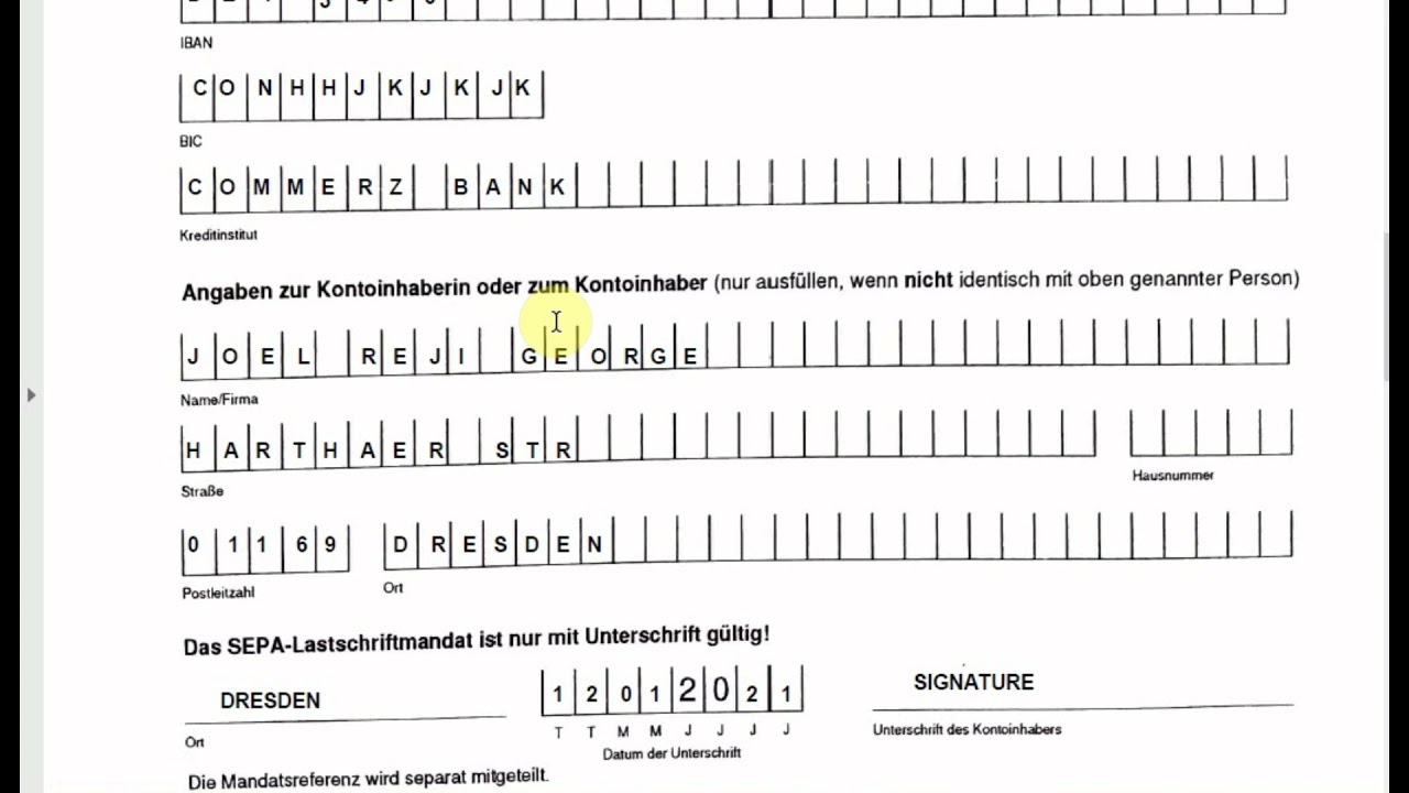 How to fiill your ARD radio bill in germnay though post / offline methods / Malayalam