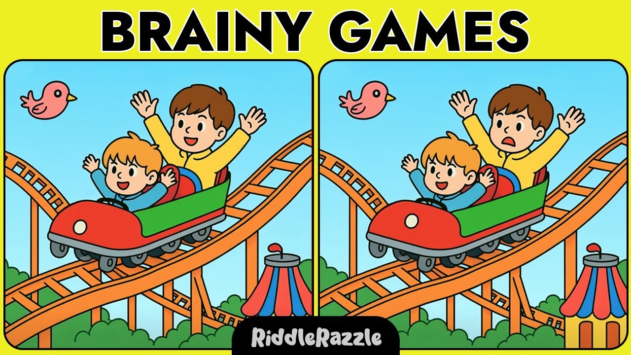 Spot The 3 Differences: Improve Your Brain Power