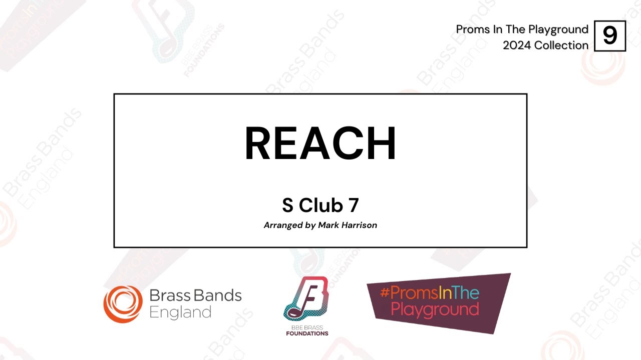 "REACH" - S Club 7 - Arranged by Mark Harrison