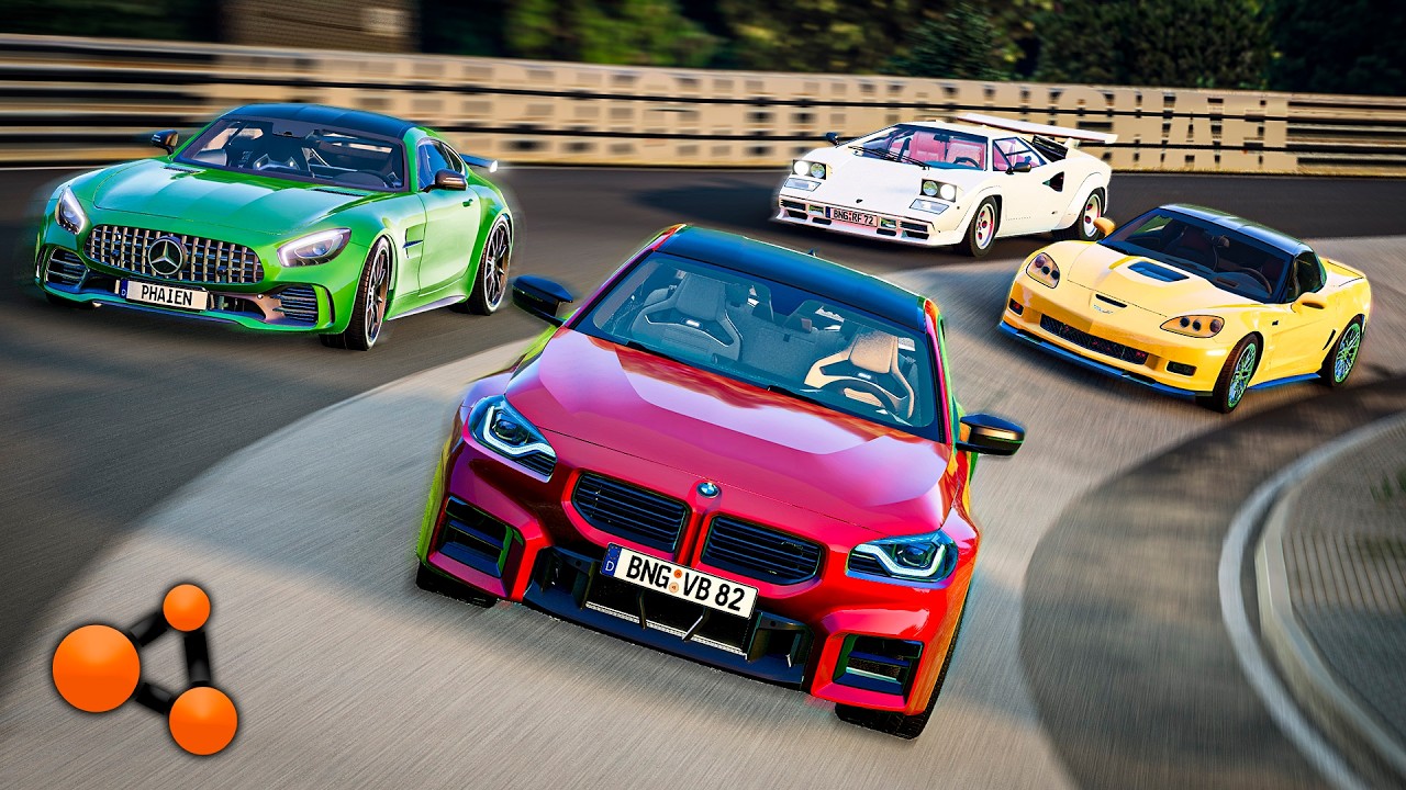 ВЕСЕННИЙ ПРОХВАТ на NURBURGRING в BeamNG MULTIPLAYER | DESTIMAGE