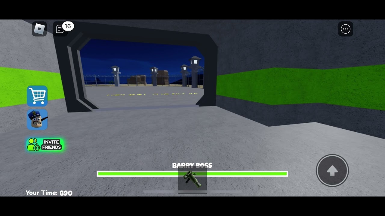 Barry’s prison run ost robot boss