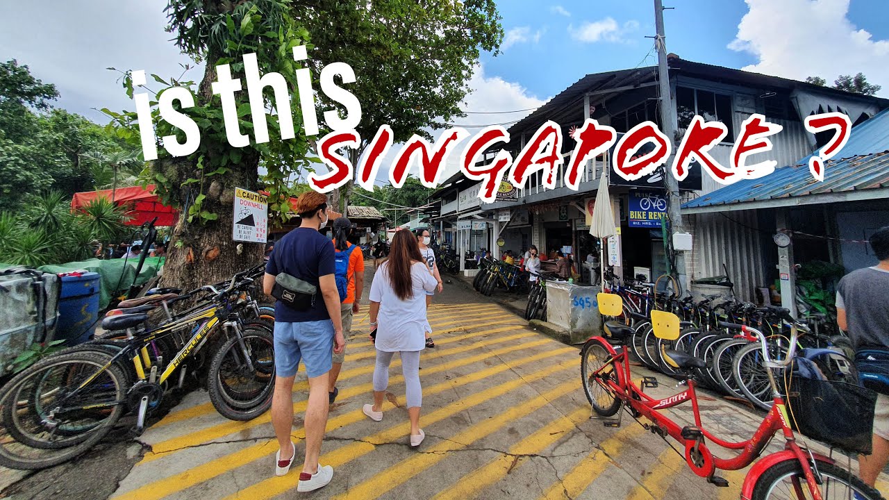 Virtual Cycling at Pulau Ubin