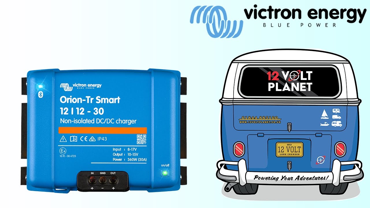 Как установить зарядное устройство Victron DC-DC | 12 Volt Planet