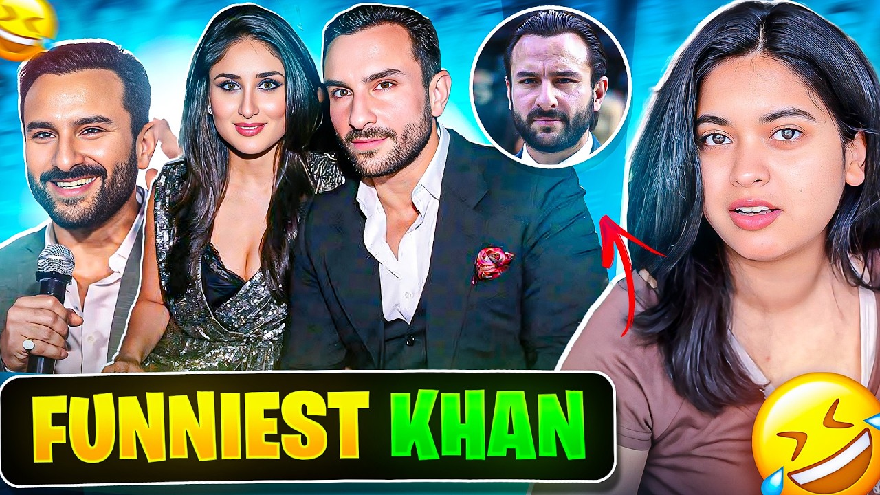 Saif Ali Khan : The Funniest Khan 🤣🤣🔥 | Saloni Singh
