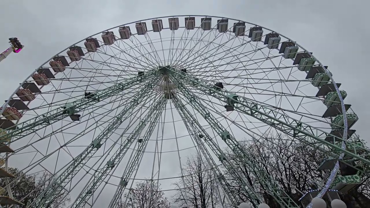 La Grande Roue 1900 | Offride 1 | 4K | Foire attractive | Nancy | 2025