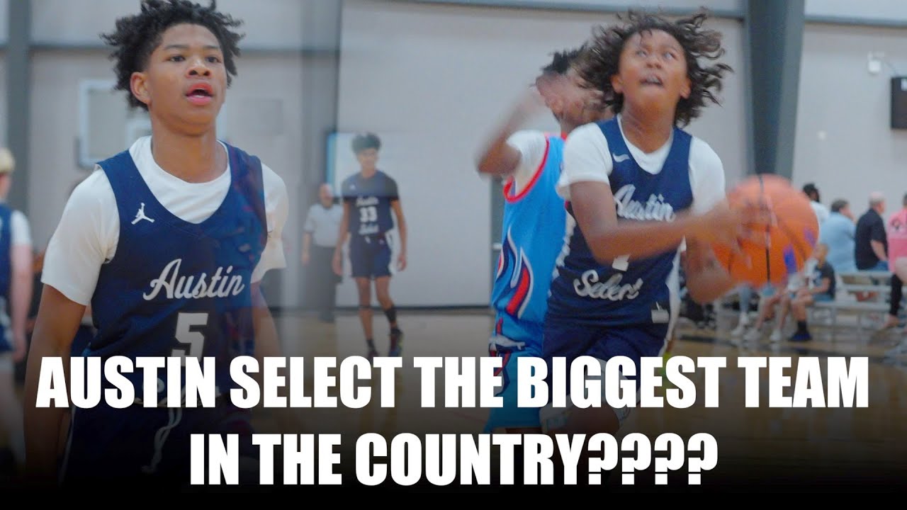 ARE THEY THE BIGGEST 6th GRADE TEAM AUSTIN SELECT 2028 LOOK LIKE THEY ARE GOING TO ROLL THROUGH COAS
