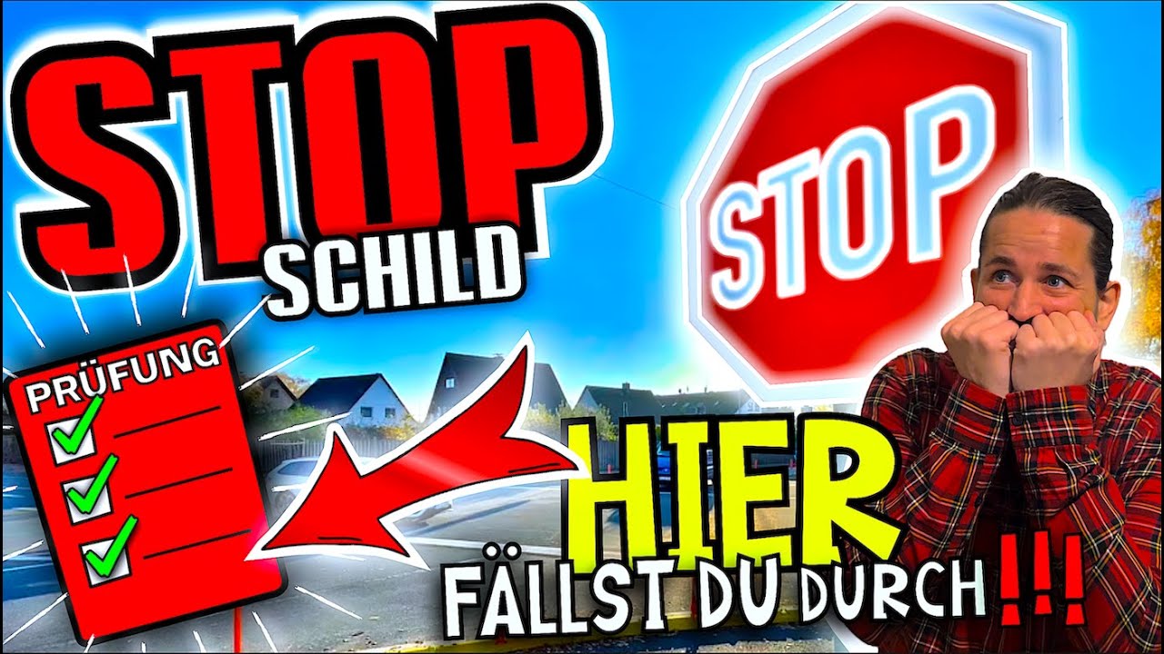 STOP-SCHILD❌ Dieser Fehler kostet dich die Prüfung!😳