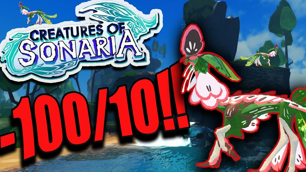 RATING EVERY CREATURE IN CREATURES OF SONARIA!! (Aholai)