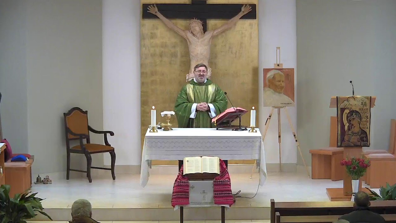 Szent Rita templom mise
