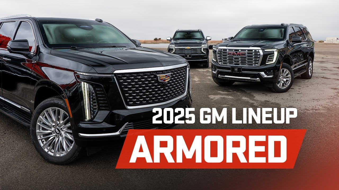 NEW 2025 INKAS&reg; Armored SUVs Revealed! | Full GM Lineup Upgrade