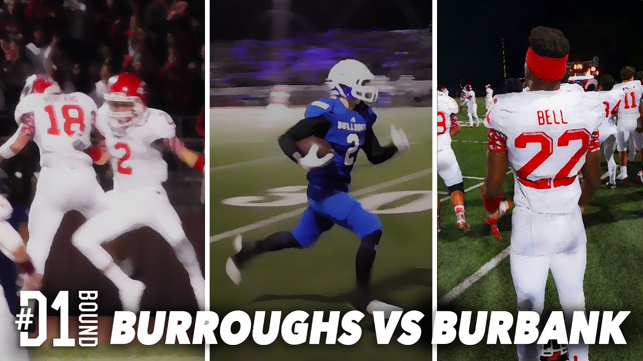 Burroughs vs Burbank (47-21): #D1Bound Friday Night HS Football - CollegeLevelAthletes.com