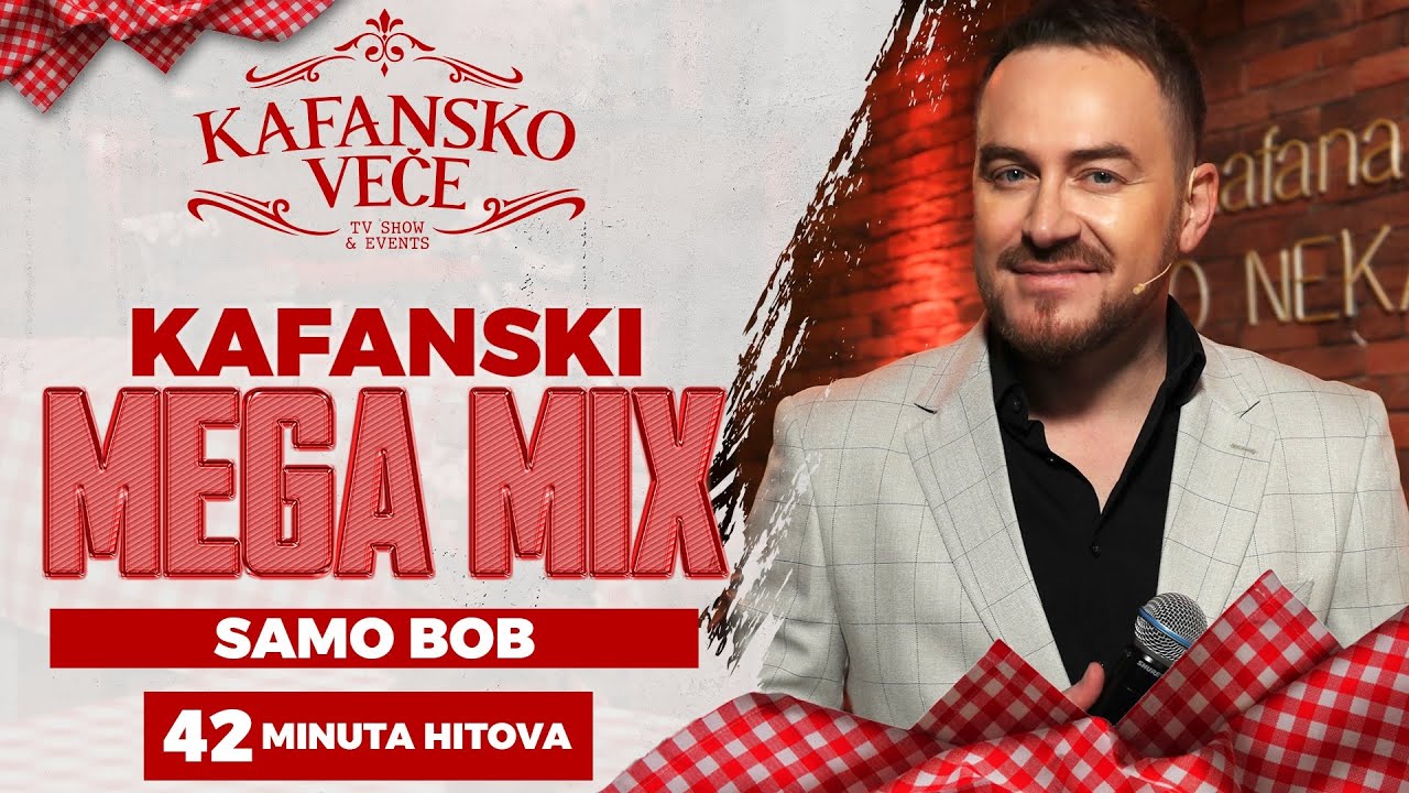 SAMO BOB - KAFANSKI MEGA MIX 43MIN | UZIVO | ORK MILOS STOJKOVIC I GOLD | 2025