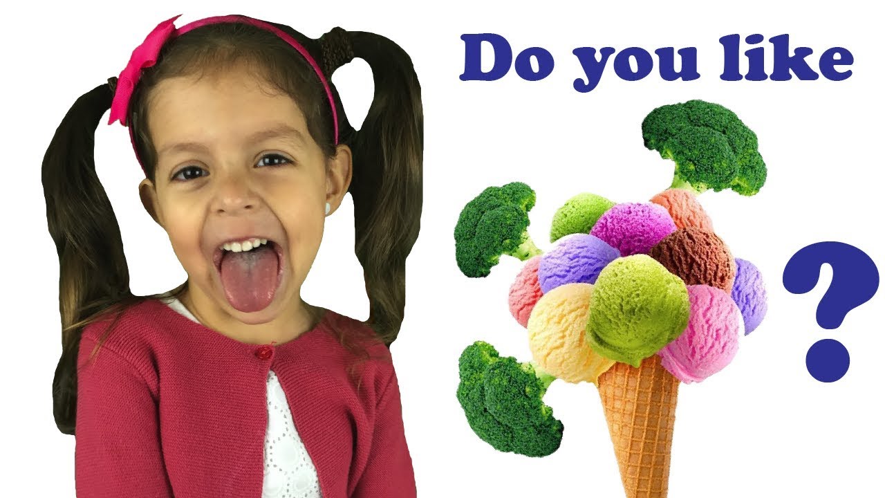 Do You Like Broccoli Ice Cream? | Nursery Rhymes & Kids Songs with Valeria