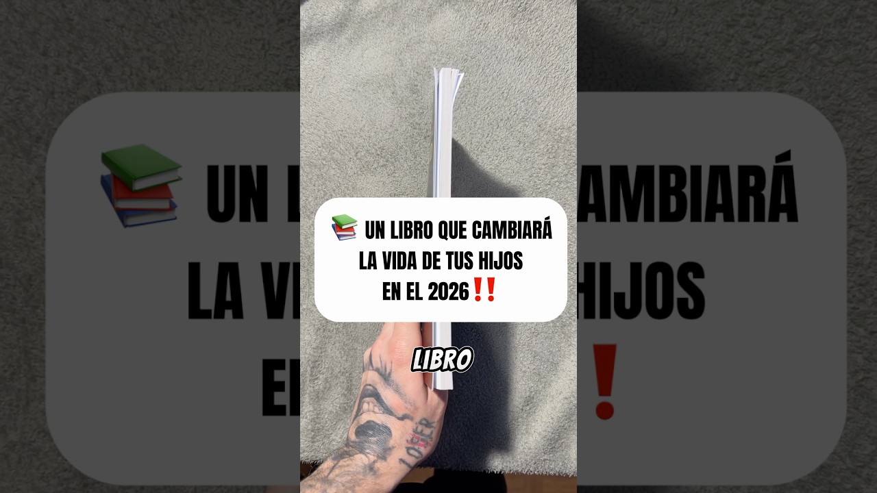 El libro que cambiará la vida de tus hijos este 2026 