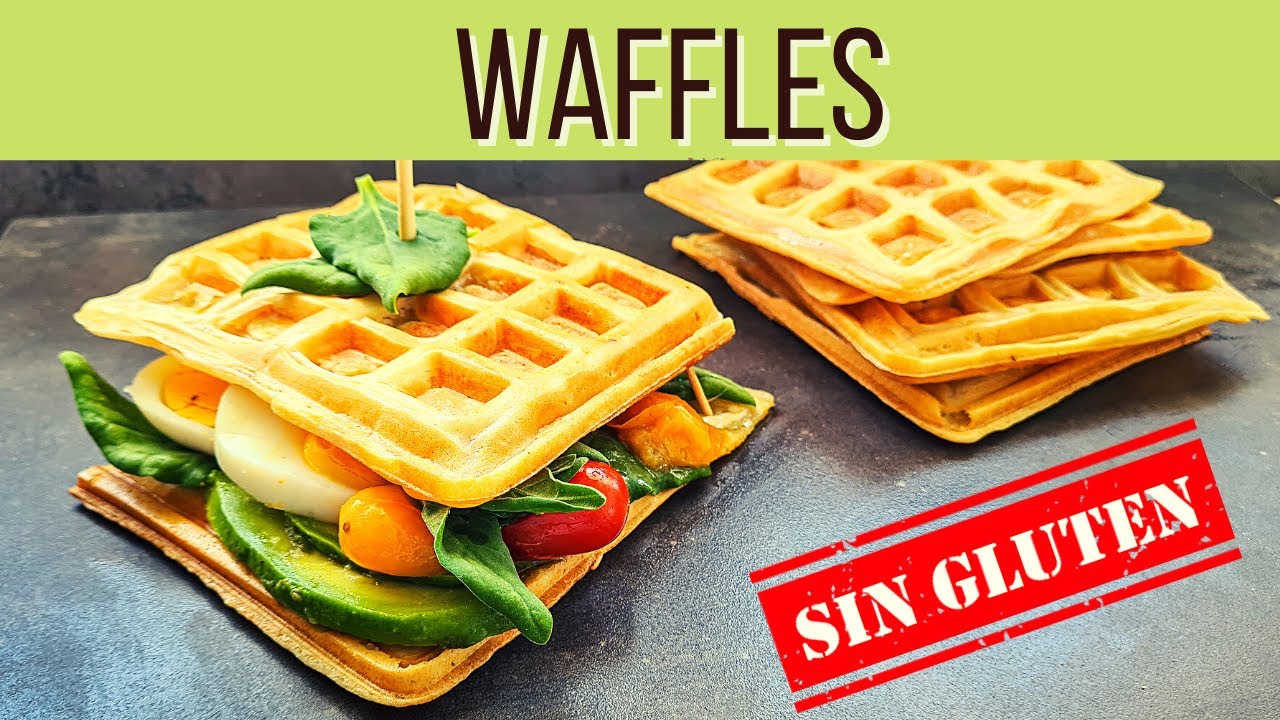 Waffles rápidos, SIN GLUTEN