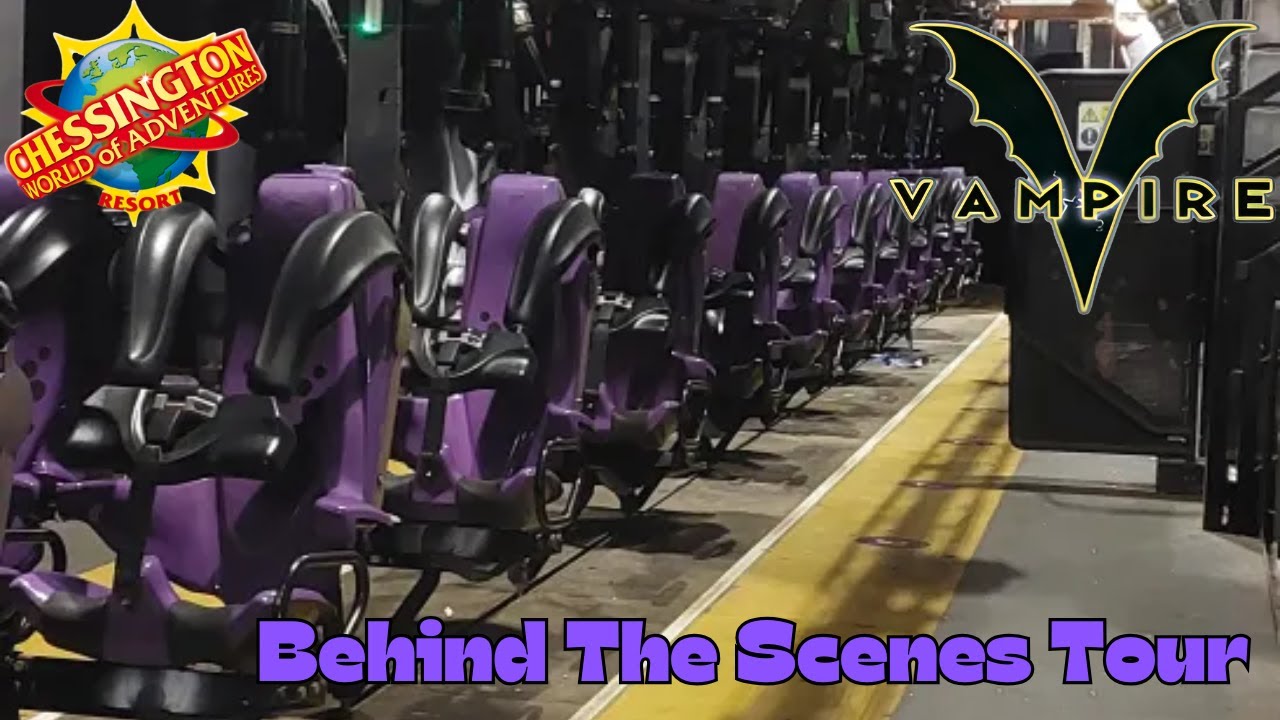 Vampire Behind The Scenes Tour  - Chessington 2025