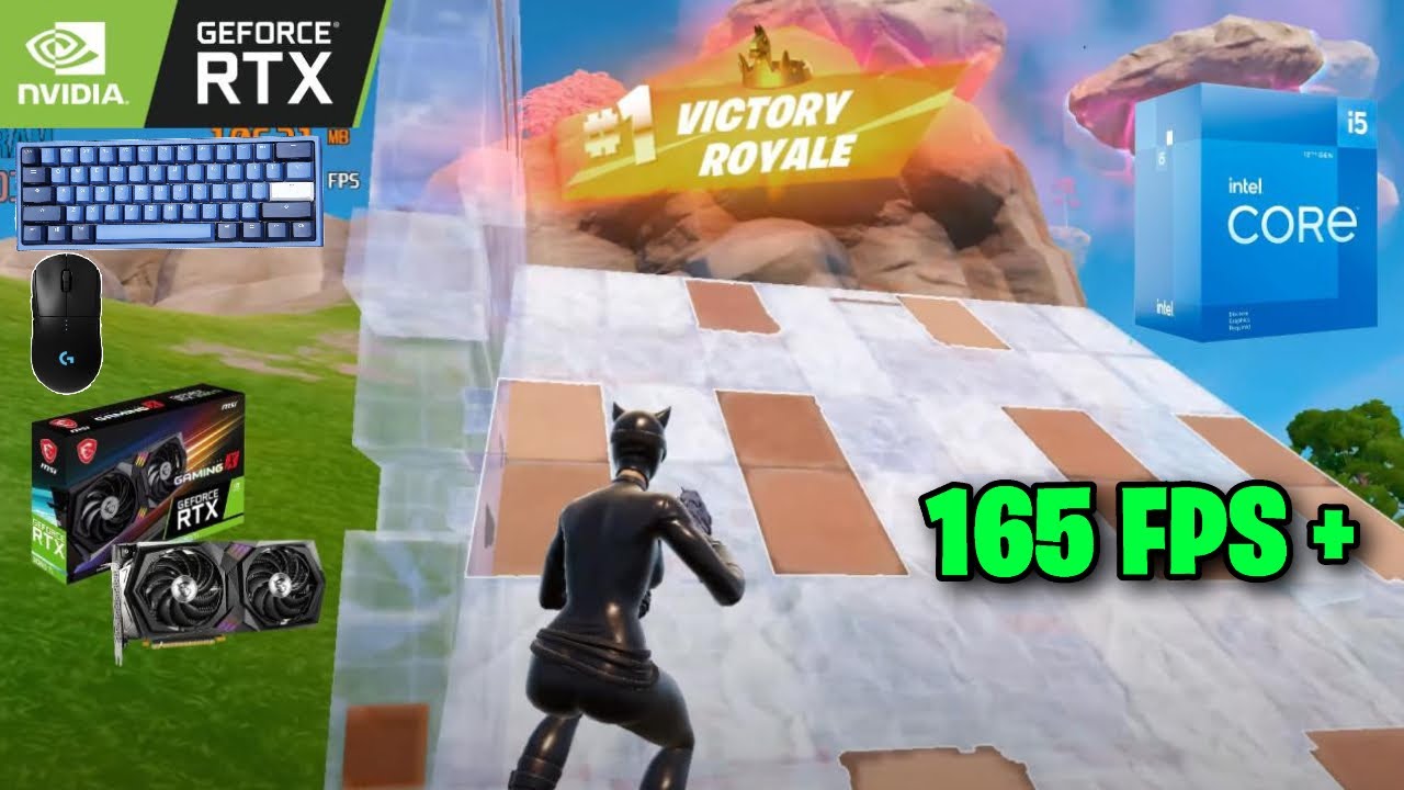 Fortnite Chapter 6 | i5 - 12400f + RTX 3060ti | FPS Benchmark Test | Performance Mode | Solos.