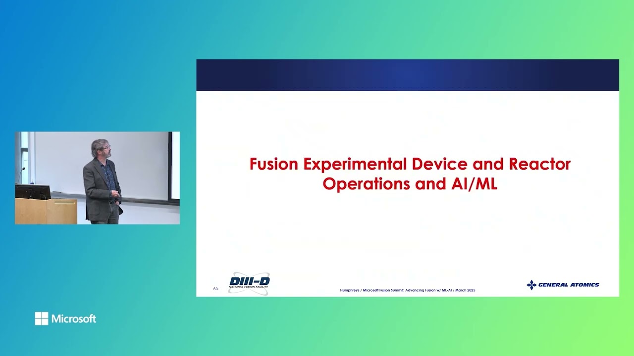 Advancing Fusion with ML/AI