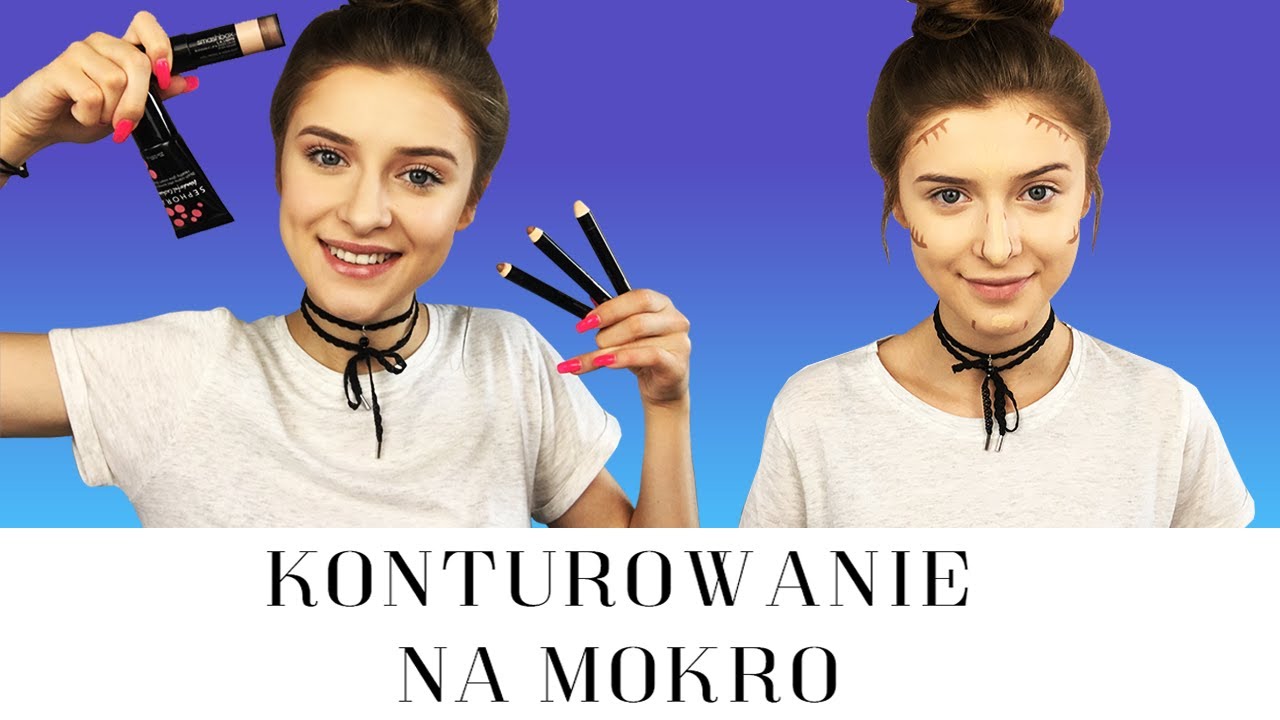 Konturowanie twarzy na mokro | Smashbox Contour Stick | Konturowanie | Makijaż | klatex