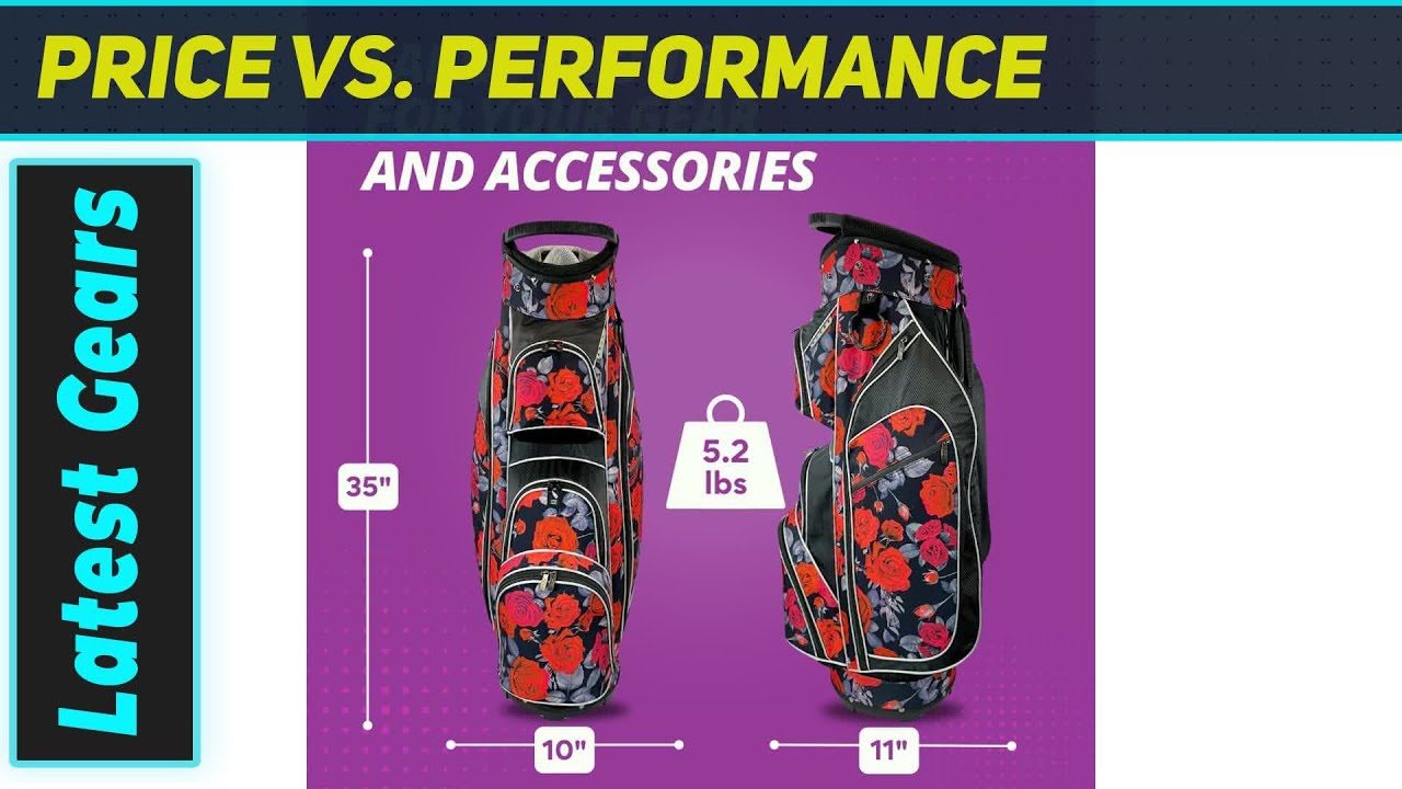 Taboo Fashions Monaco Golf Bag: The Ultimate Stylish & Organized Course Companion
