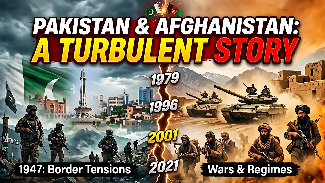The Untold History of Pakistan&ndash;Afghanistan Relations | From Pashtunistan to the Taliban Era