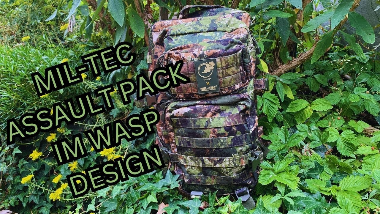 ASSAULT PACK von Mil-TEC im Neuen #Phantomleaf  WASP Design