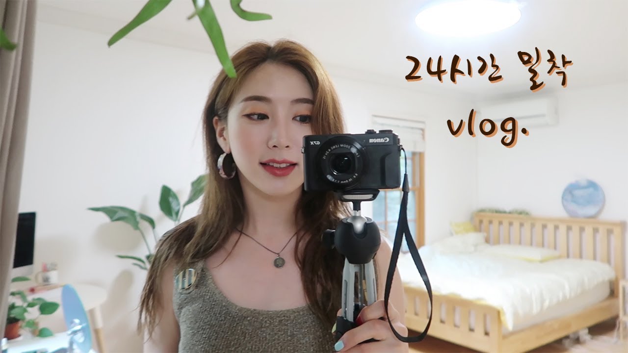 ENG ) 24시간 밀착취재st 브이로그 🎥 | 24 Hours Vlog