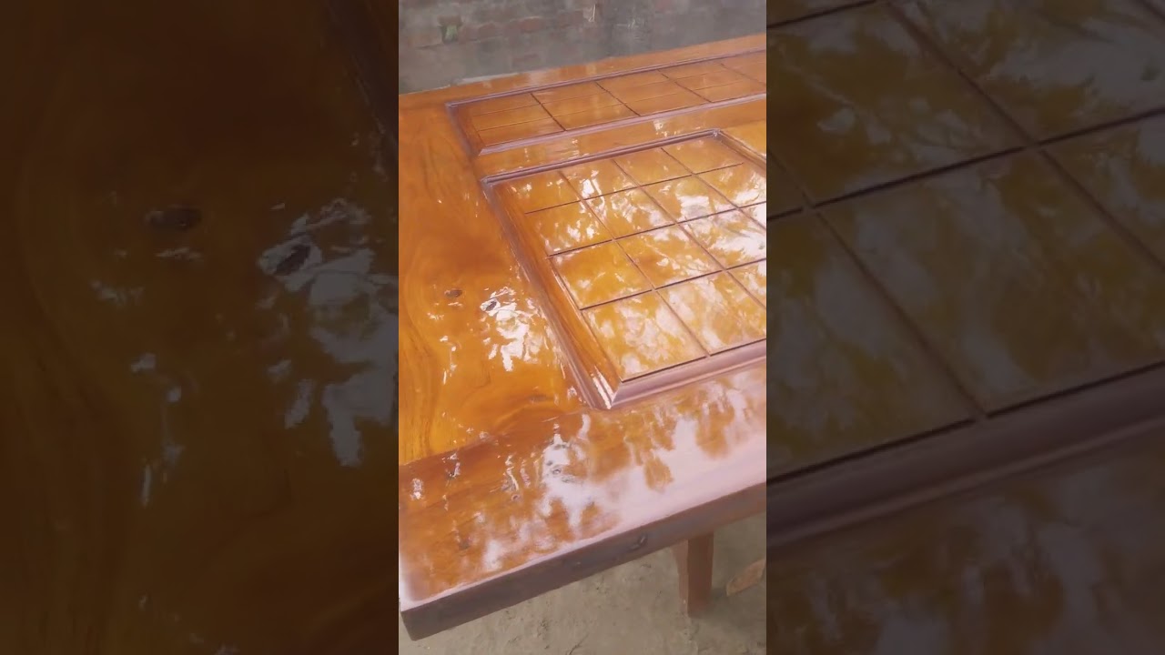 PU Emporio luxury wood polish water proof door 🚪🙏👍 