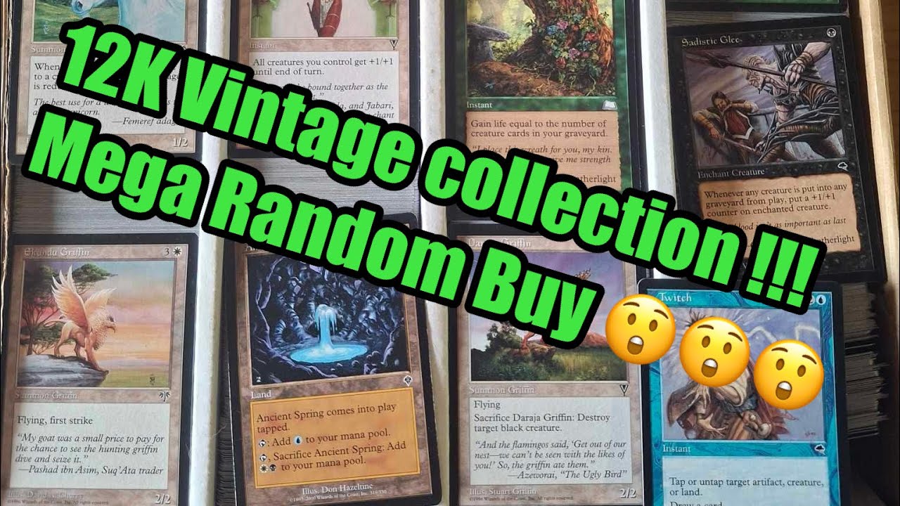 PowerNineGrind - MTG Random Buy 73B - $275 Mega Vintage Buy