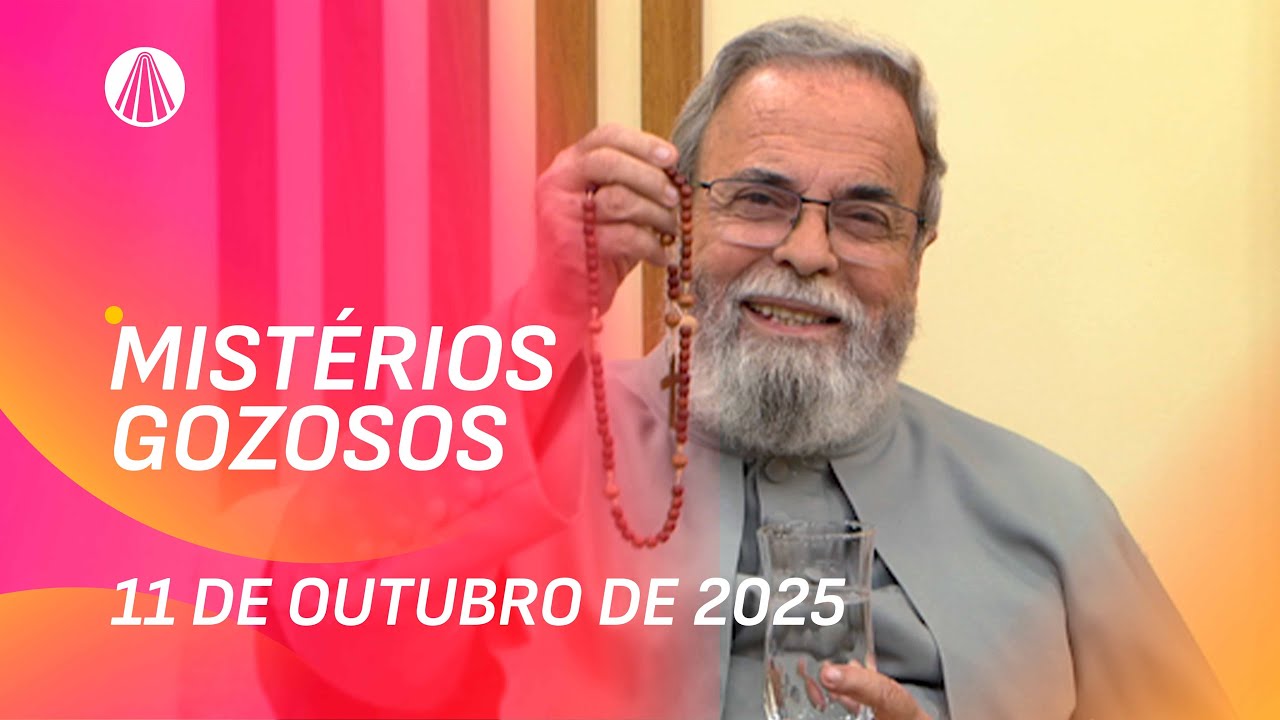 Terço de Aparecida com Pe. Antonio Maria - 11 de outubro 2025 [Mistérios Gozosos]