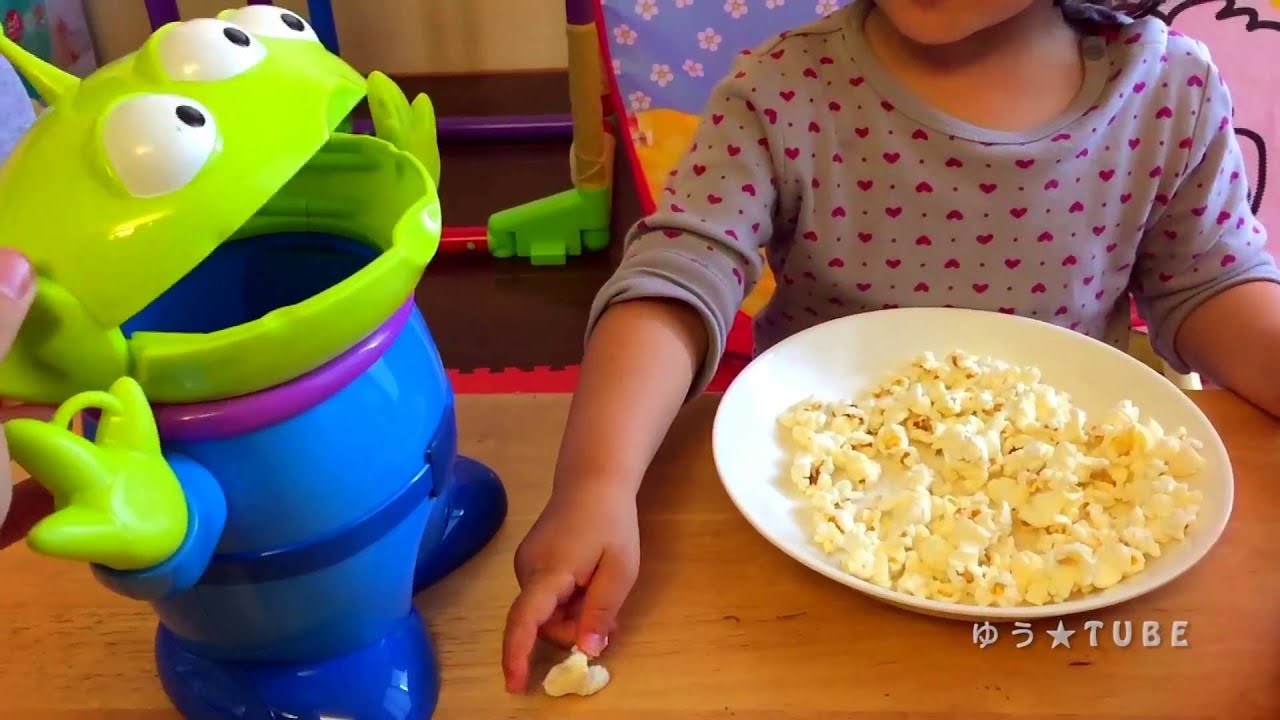 コストコで買ったポップコーンを食べるよ！　/ Let's eat Costco's Microwave Popcorn !!