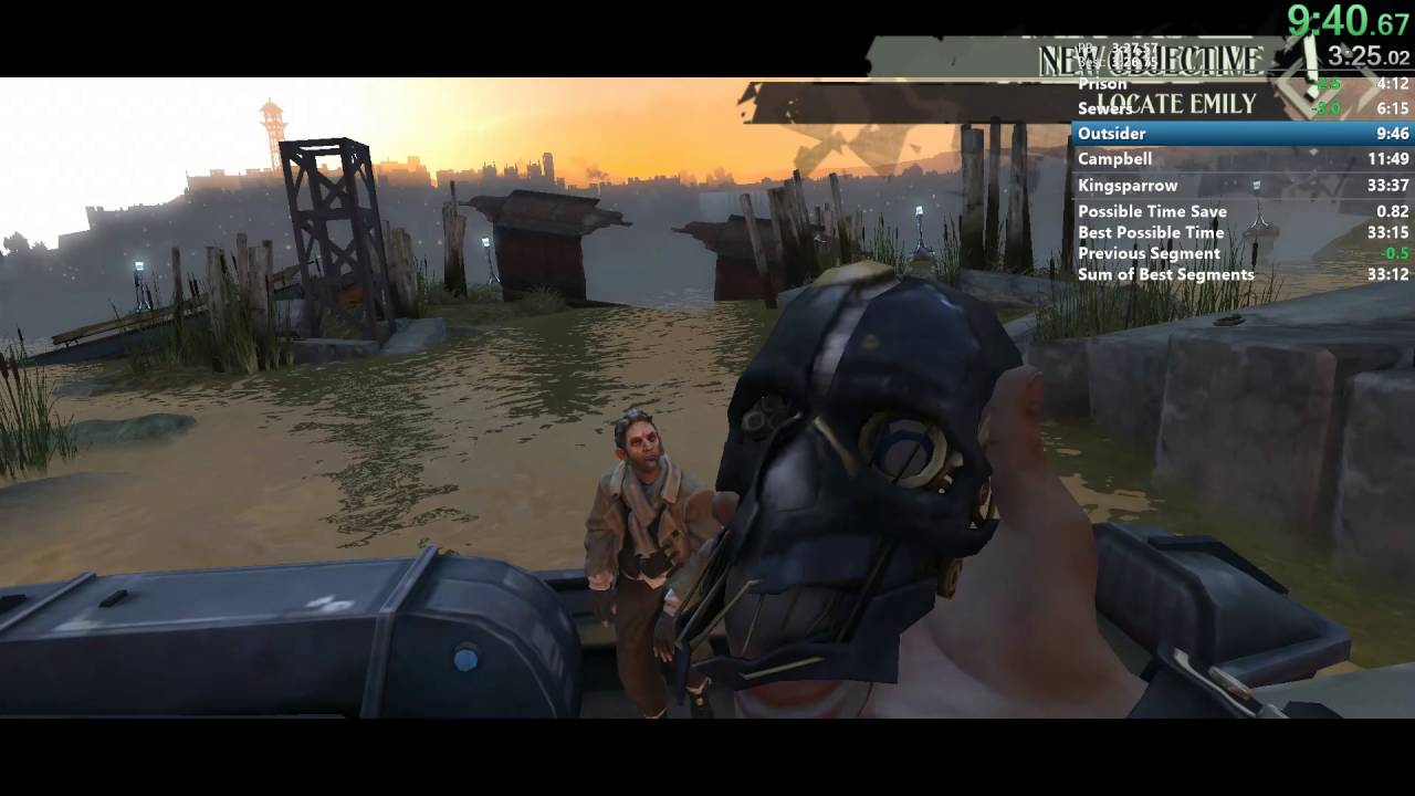 Dishonored Any% (Yes) Speedrun in 33:28