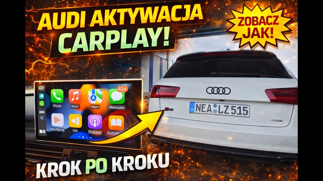 Audi Aktywacja Android Auto i CarPlay – krok po kroku | Jak włączyć CarPlay Android w Audi