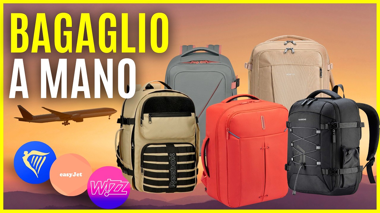 5 ZAINI 40x30x20 in Offerta su Amazon! 🎒✈️