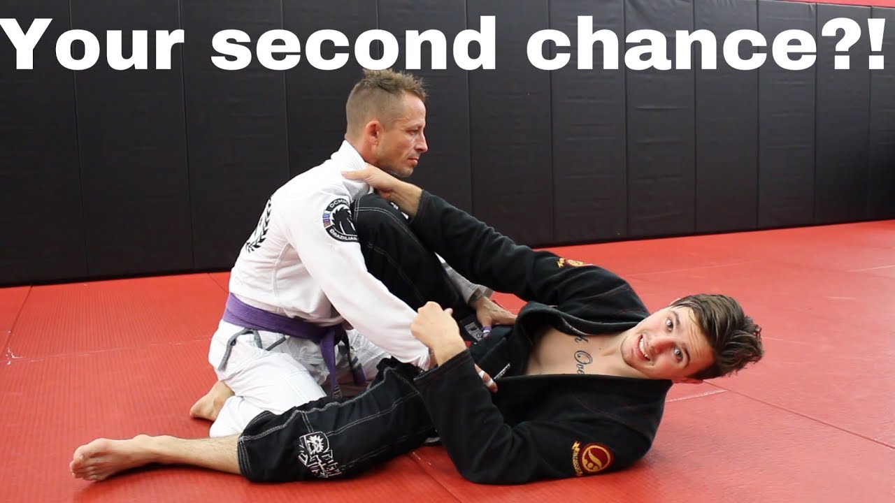 White Belt Second Chance Scissor Sweep