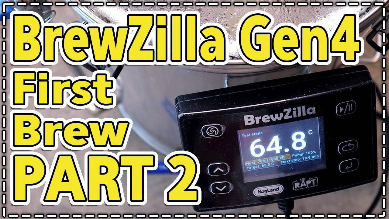 BrewZilla Gen4: первое заваривание — ЧАСТЬ 2 — Кипячение, охлаждение и очистка — Поколение 4