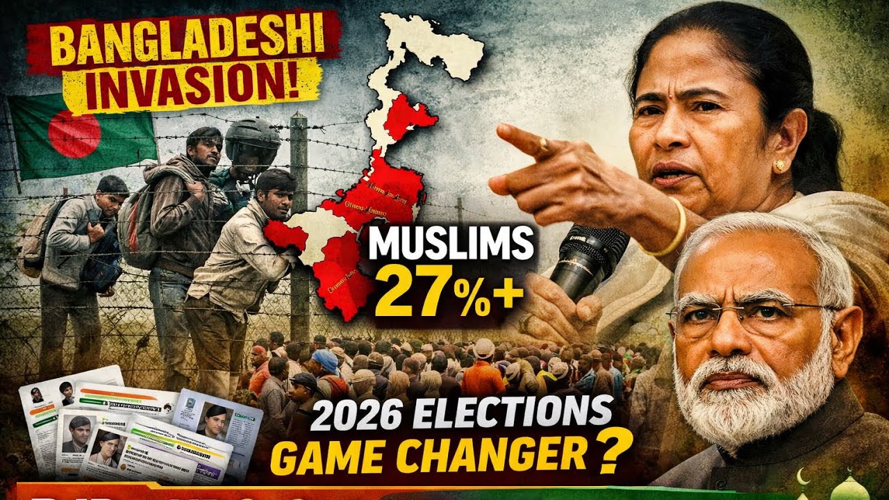 Bangladesh से बंगाल तक - illegal migration, demography change and upcoming चुनाव !