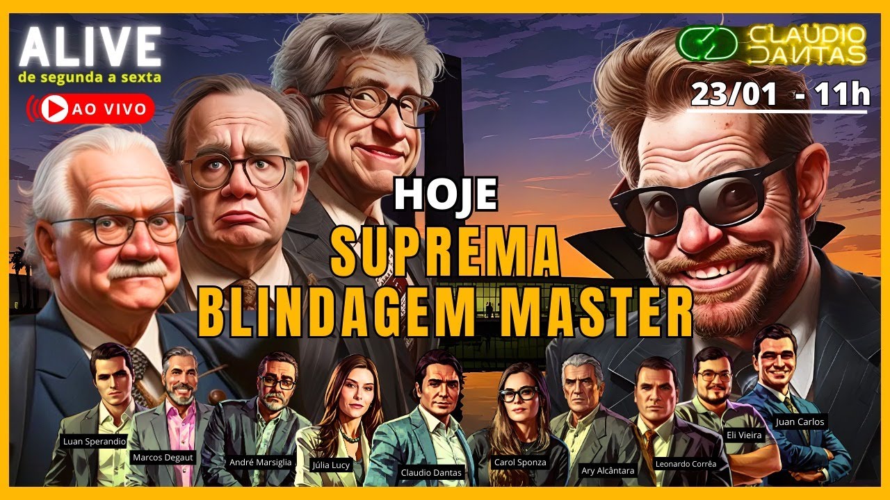 Fachin e Gilmar defendem Toffoli e Moraes no caso Master; RioPrevidência é alvo da PF