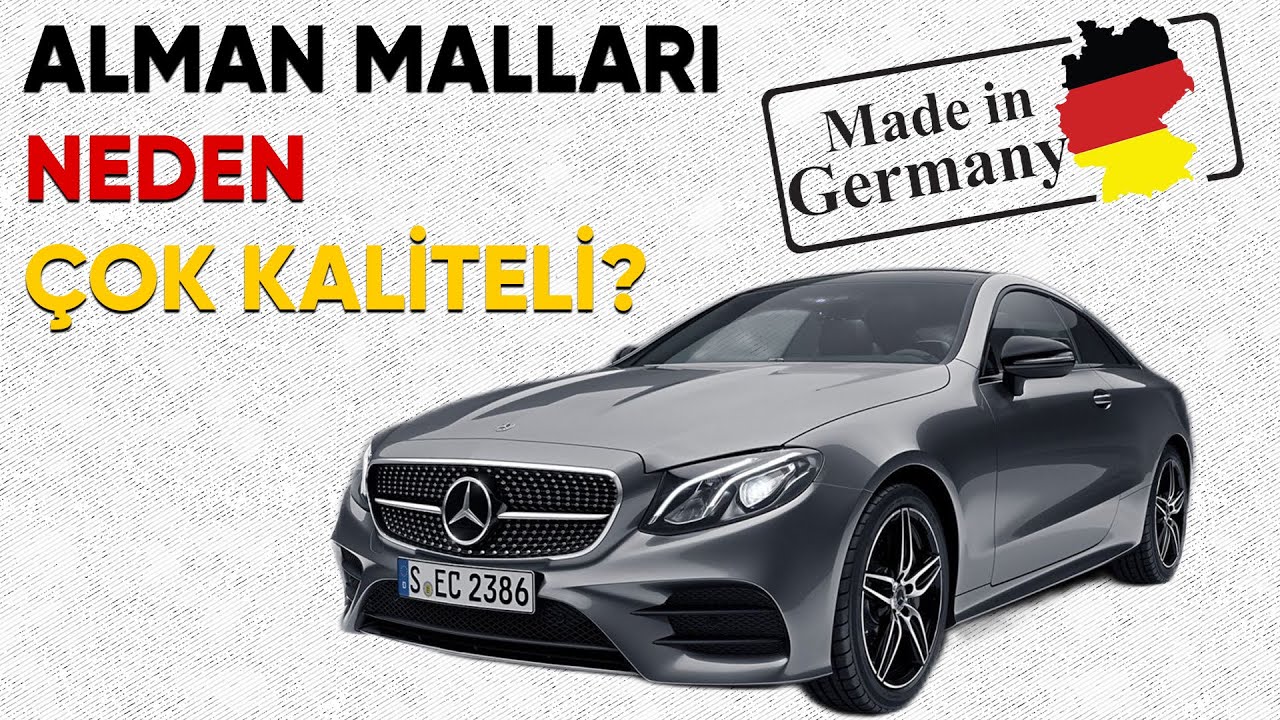 Almanlar Nasıl Bu Kadar Kaliteli ve Sağlam &Uuml;r&uuml;nler &Uuml;rettiyor?