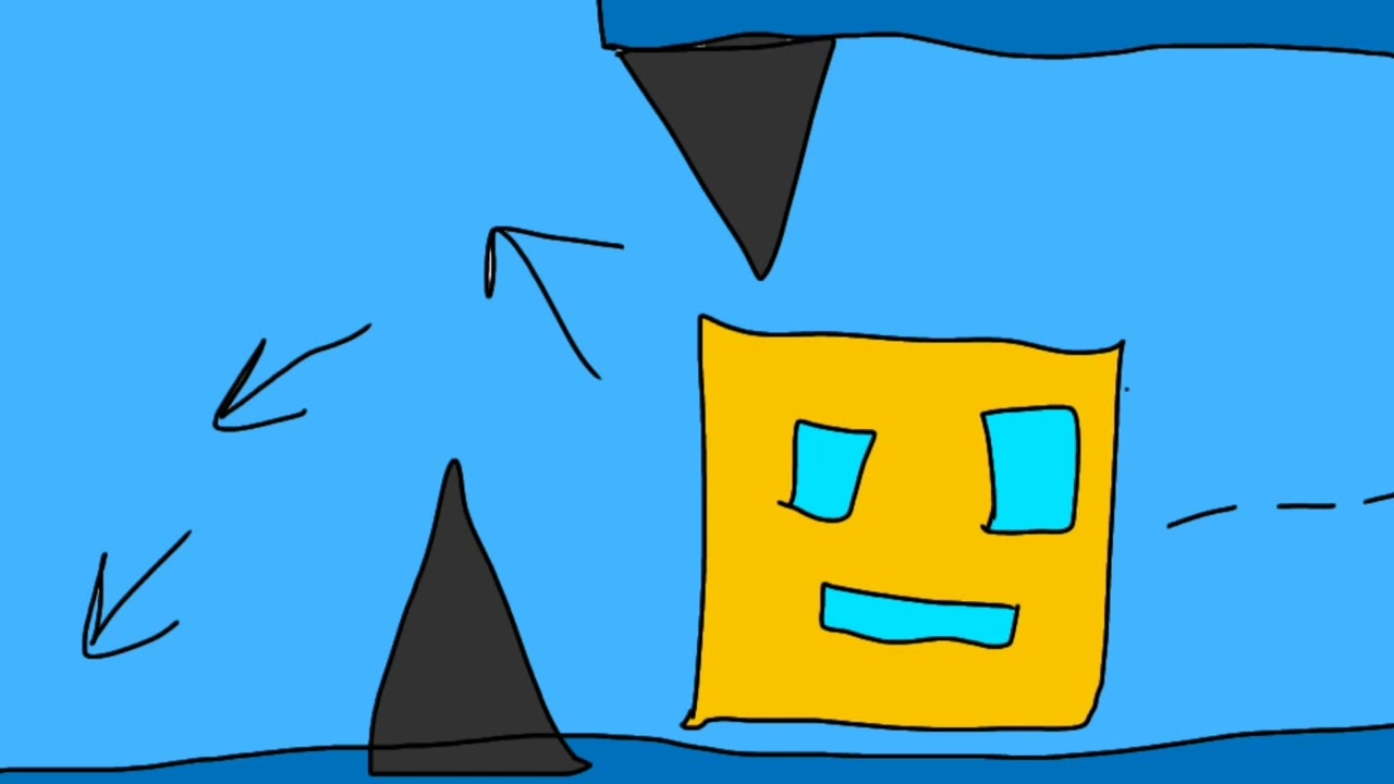 DASH ON ME | geOMETRY DASH PARODY OF TAKE ON ME
