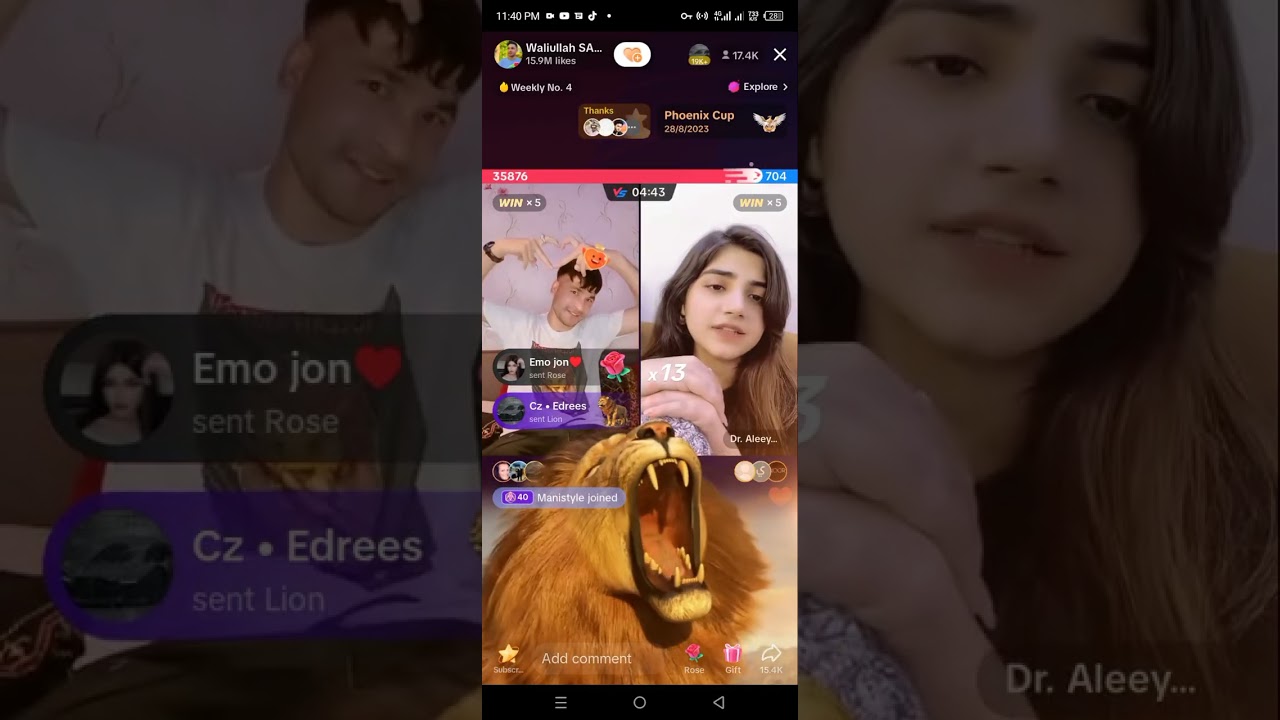 TikTok Waliullah Armani Vs Dr Aleeya #draleeya #vellamunda