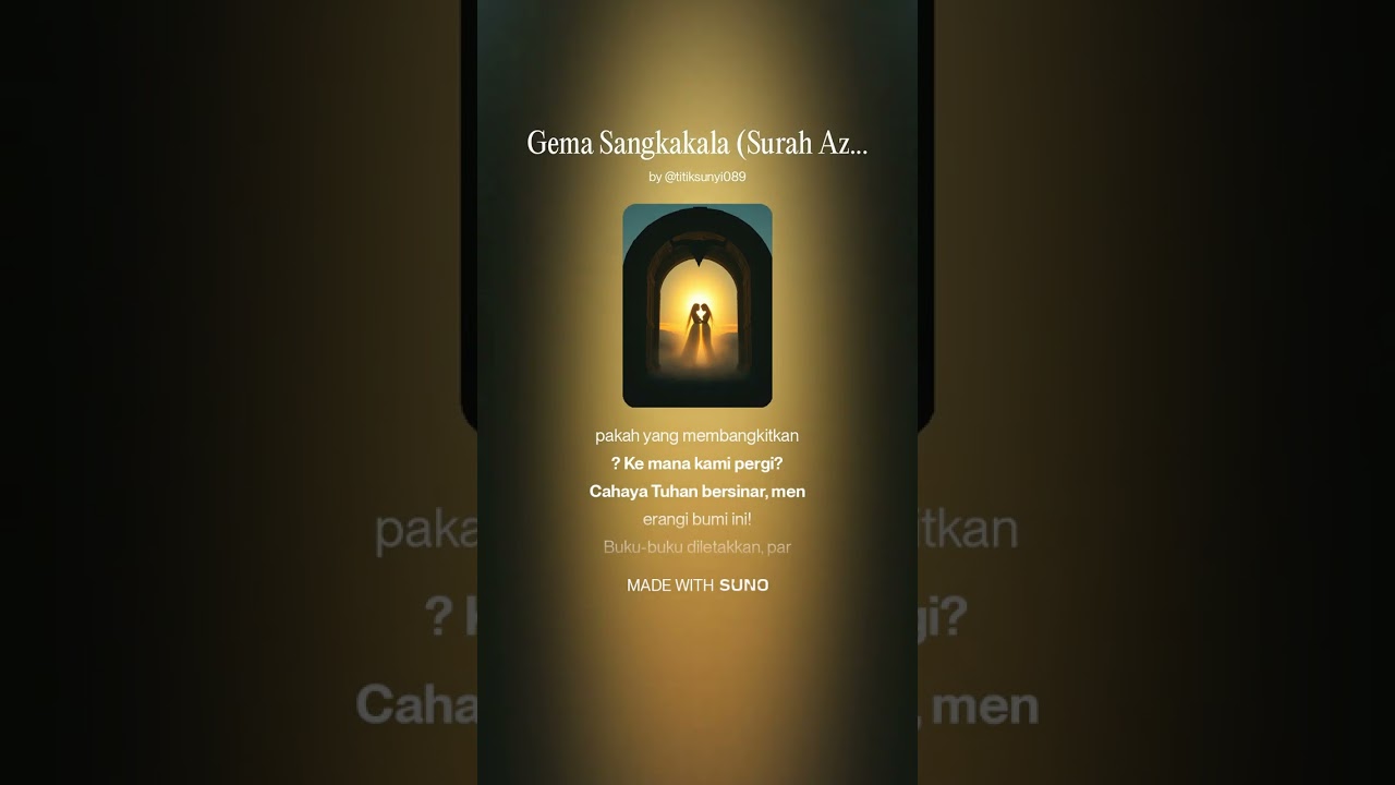 Gema Sangkakala (Surah Az-Zumar: 68)