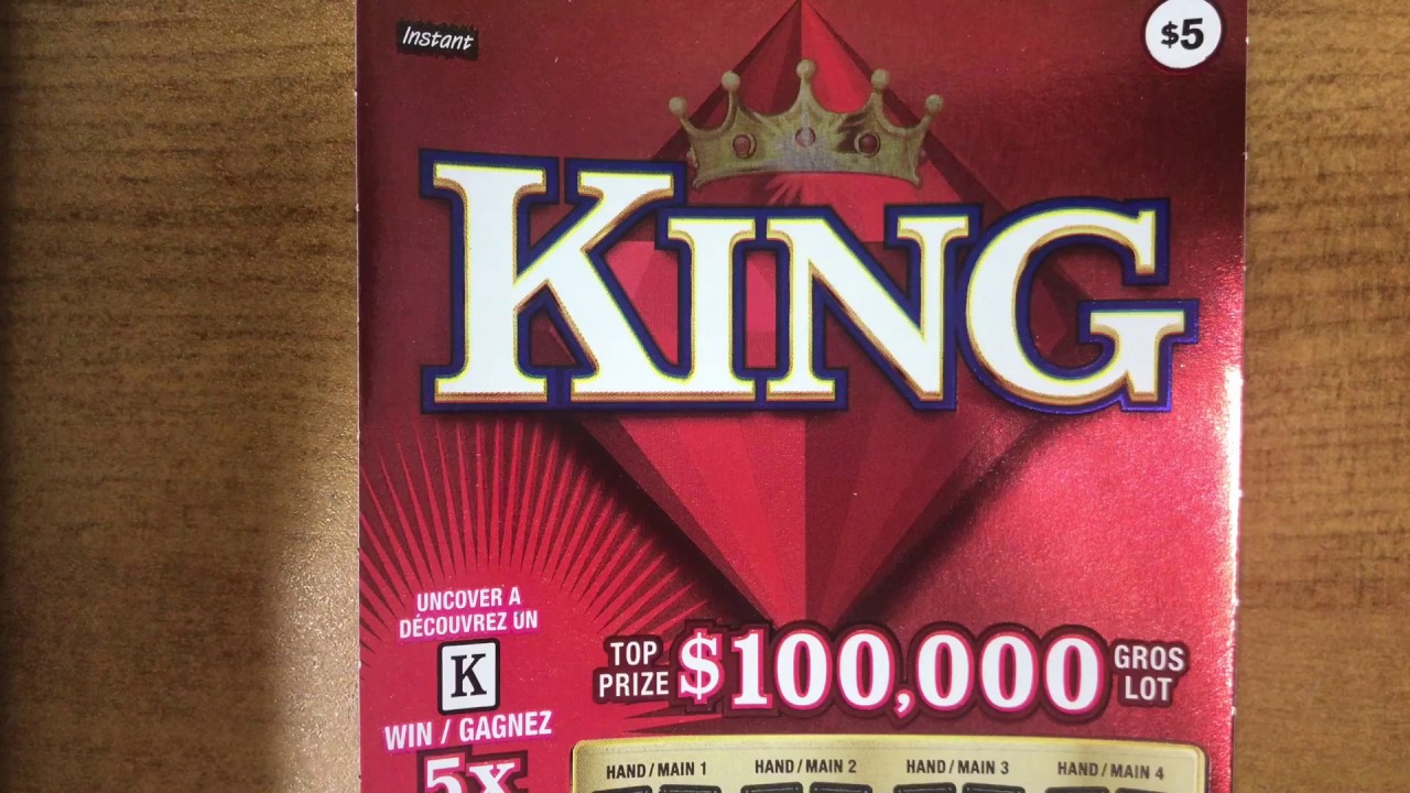 KING, instant scratch ticket, Ontario lottery and gaming, OLG
