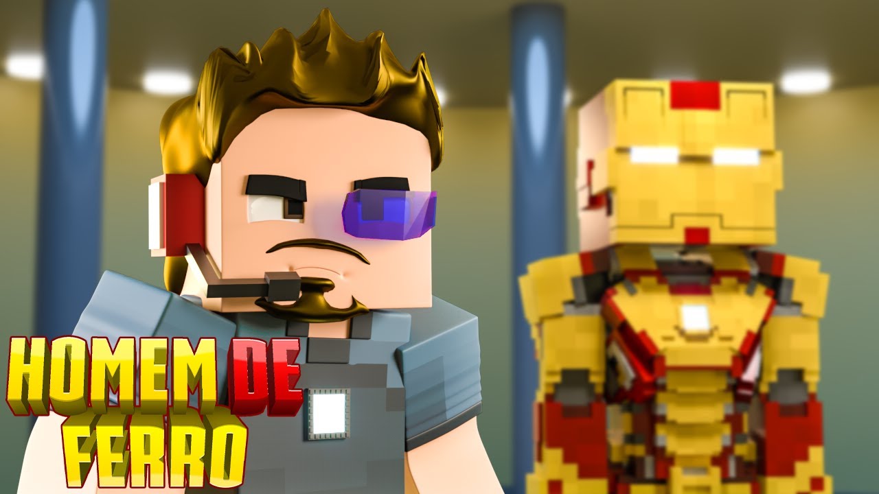 HOMEM DE FERRO: CONSTRUINDO UMA NOVA ARMADURA!!! #52 - MINECRAFT