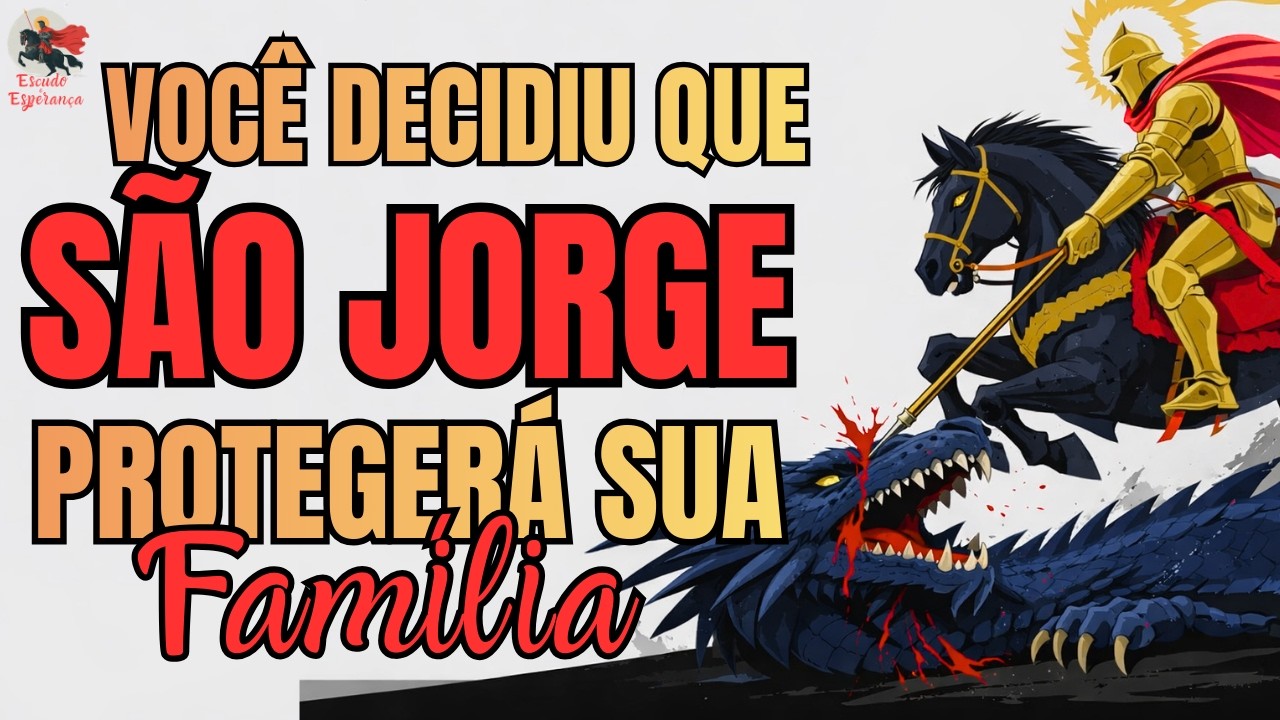 POV: Você Protegeu Sua Casa e Sua Família com esta Oração de São Jorge!