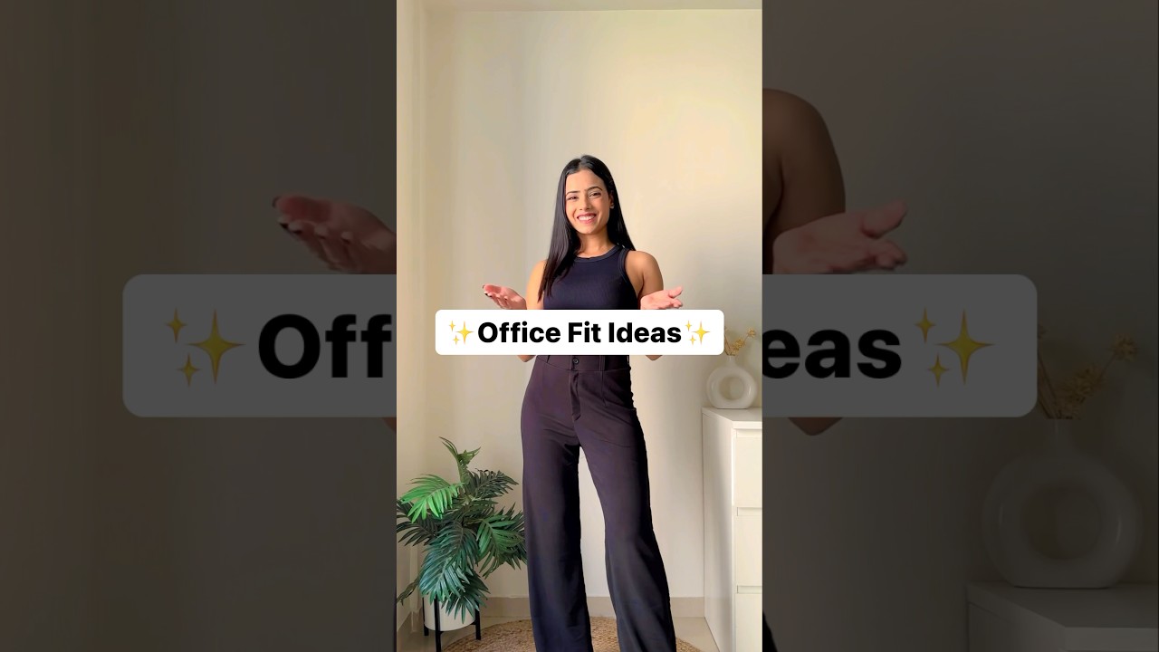 Office outfit Ideas ✨ #shortsindia #officewear